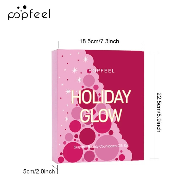 Christmas Countdown Makeup Set - Beauty Makeup Advent Calendar recension och pris