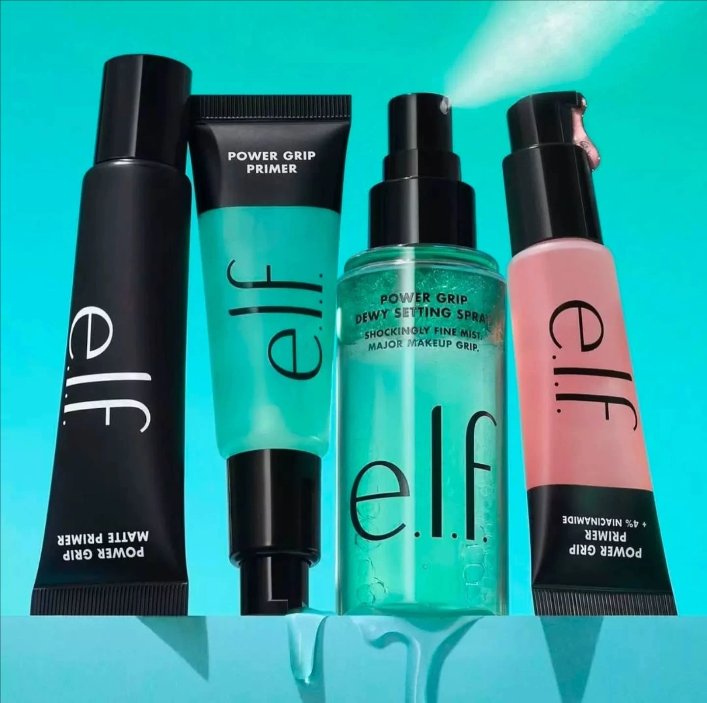 Elf Makeup Power Grip Dewy Set - Makeup Fixing Mist recension och pris