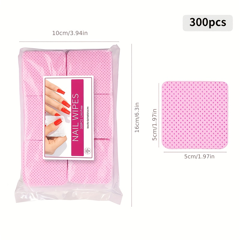 600pcs/2bag Hairless Nail Poli - Beauty Makeup Vanity recension och pris