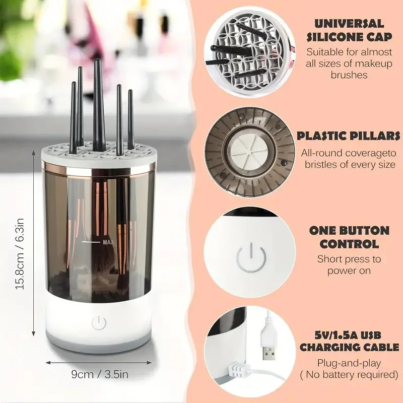 USB Plug Portable Electric Mak - Beauty Makeup Products recension och pris