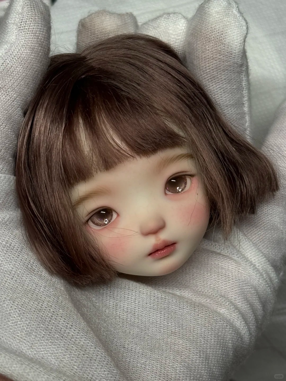1/6 Scale SD BJD Doll Head - j - Beauty Y Makeup recension och pris