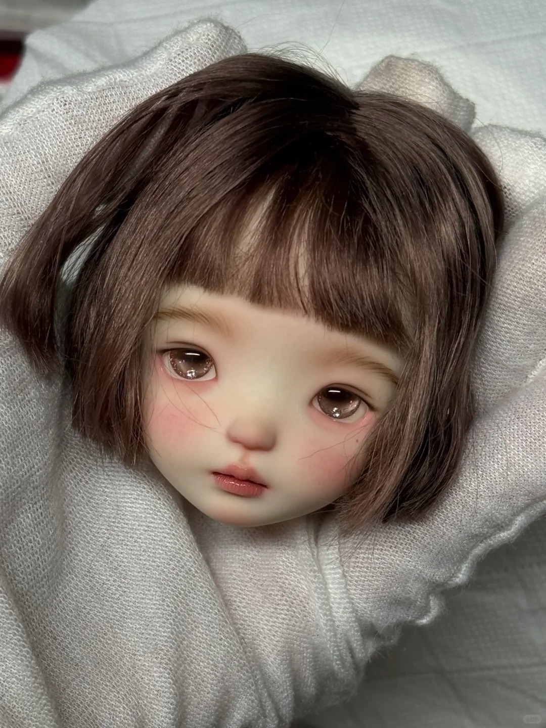 1/6 Scale SD BJD Doll Head - j - Beauty Y Makeup recension och pris