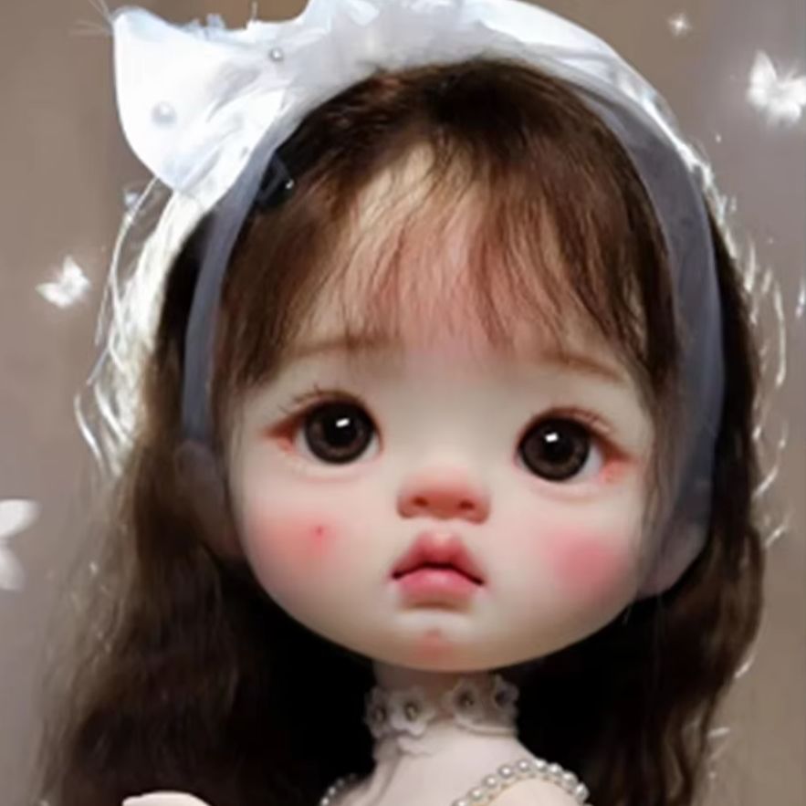 Amber Girl Head Resin Doll Par - Beauty Y Makeup recension och pris