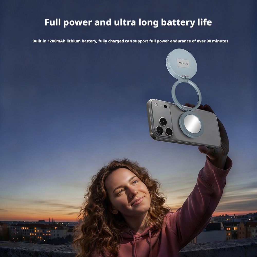 Magnetic Mobile Phone Fill Lig - Beauty Makeup Light recension och pris